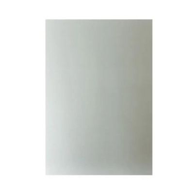 Crédence aluminium brossée 120 x 80 cm