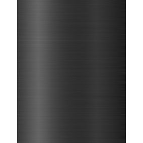 Crédence aluminium noire brossée 120 x 80 cm