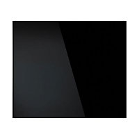 Crédence aspect verre noir 307 x 64 cm