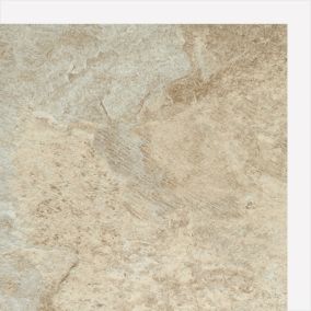 Crédence D-C-Fix SA Wall Tiles Light Slate PVC avec adhésif Béton Structuré Mat et satiné beige L. 30,5 x l. 30,5 cm