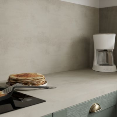 Crédence de cuisine aspect béton GoodHome Kala l. 300 cm x H. 60 cm x Ep. 8 mm