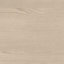 Crédence de cuisine aspect bois blanchi GoodHome Kala blanc l. 300 cm x H. 60 cm x Ep. 10 mm