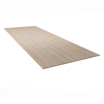Crédence de cuisine aspect chêne GoodHome Kabsa l. 300 cm x H. 60 cm x Ep. 10 mm