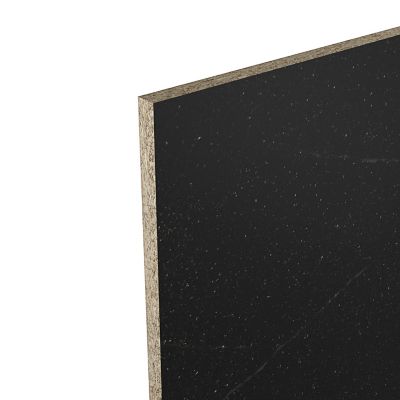 Crédence de cuisine aspect pierre foncée gris l. 200 cm x H. 60 cm x Ep. 8 mm