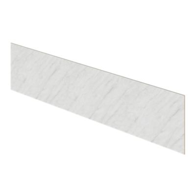 Crédence de cuisine aspect quartz blanc GoodHome Kala l. 300 cm x H. 60 cm x Ep. 8 mm