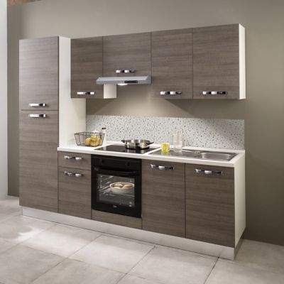 Crédence de cuisine auto-adhésive Caméléo aspect terrazzo l. 200 cm x H. 40 cm x ép. 0,2 mm