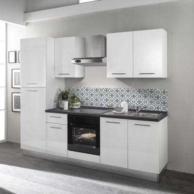 Crédence de cuisine auto-adhésive Caméléo imitation carrelage vert blanc l. 200 cm x H. 40 cm x ép. 0,2 mm