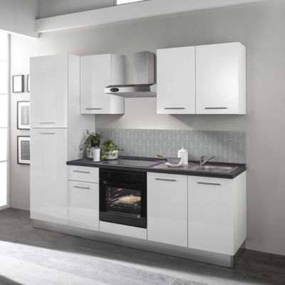 Crédence de cuisine auto-adhésive Caméléo motif oasis gris clair l. 200 cm x H. 40 cm x ép. 0,2 mm