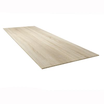 Crédence de cuisine chêne Québec GoodHome Kala l. 300 cm x H. 60 cm x Ep. 10 mm