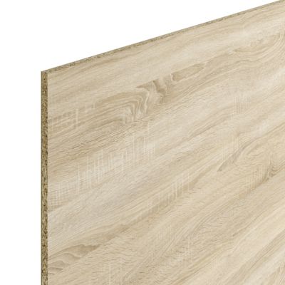 Crédence de cuisine chêne Québec GoodHome Kala l. 300 cm x H. 60 cm x Ep. 10 mm