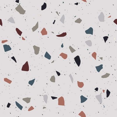 Crédence de cuisine effet terrazzo l. 200 x H. 60 x Ep. 0,3 cm