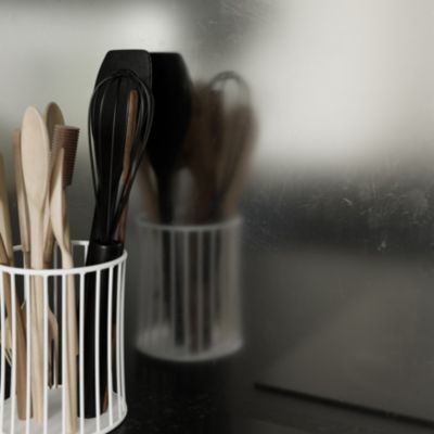 Crédence de cuisine réversible GoodHome cuivre et inox l. 200 cm x H. 60 cm x Ep. 3 mm