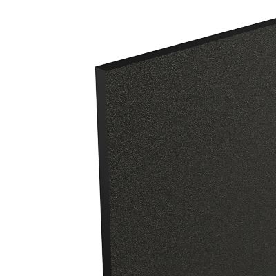 Crédence de cuisine zinc anthracite et gris titanium GoodHome Berberis l. 200 cm x H. 60 cm x Ep. 3 mm