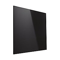 Crédence en verre noir 60 x 70 cm