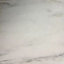 Crédence stratifiée aspect pierre blanche 300 x 64 cm