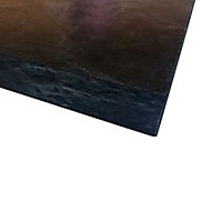 Crédence stratifiée aspect pierre noire 300 x 64 cm
