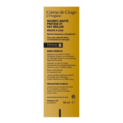 Cirage crème classic brun pour chaussure 50ml BUFALO - Kibo