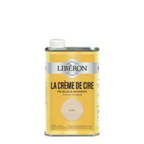 Crème de cire liquide meubles et boiseries Libéron blanc 500ml