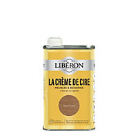Crème de cire liquide meubles et boiseries Libéron noyer 500ml