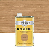 Crème de cire meubles et boiseries liquide Libéron incolore 500ml
