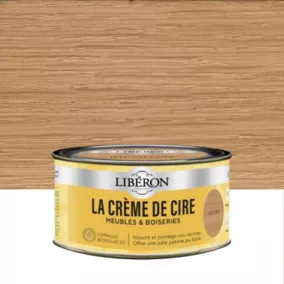Crème de cire meubles et boiseries pâte Libéron incolore 500ml