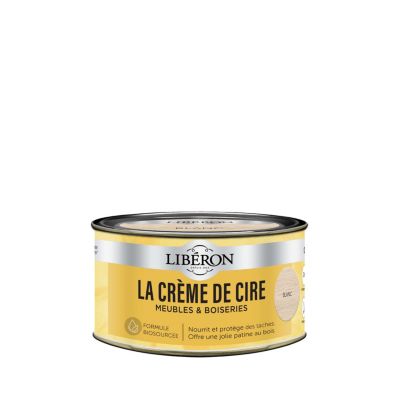 LIBERON Cire À Céruser Pour Meubles Et Objets, Blanc, 250Ml