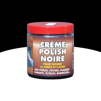 Crème polish noire en pot de 200 ml