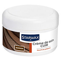 Crème renovante cuir Starwax coloris marron 150ml