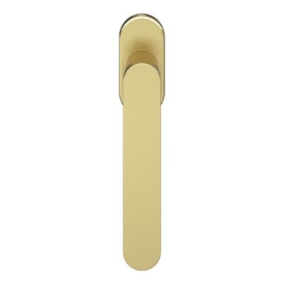 Crémone de fenêtre Minzh aluminium doré satin L.12cm GoodHome