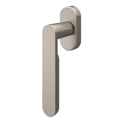 Crémone de fenêtre Minzh aluminium gris chromé L.12cm GoodHome