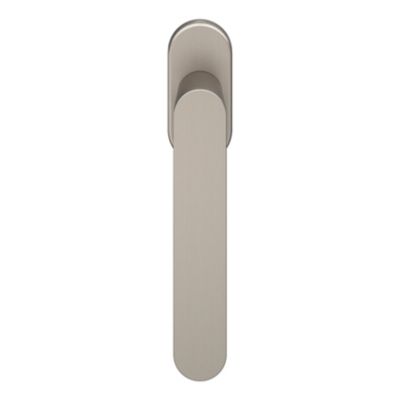 Crémone de fenêtre Minzh aluminium gris chromé L.12cm GoodHome