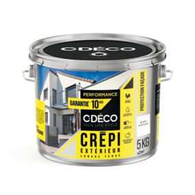 Crépi extérieur CDéco Blanc Rustique Performance 5kg