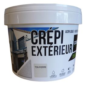 Crépi extérieur façade CDéco ton pierre 15 KG