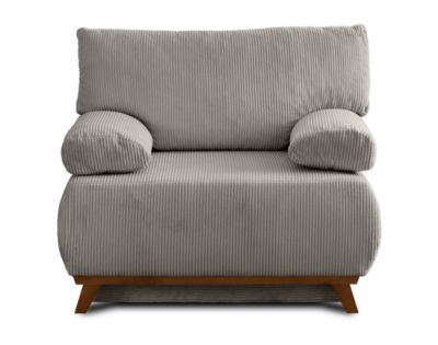 Cristal - fauteuil - convertible avec coffre - en velours côtelé - Best Mobilier