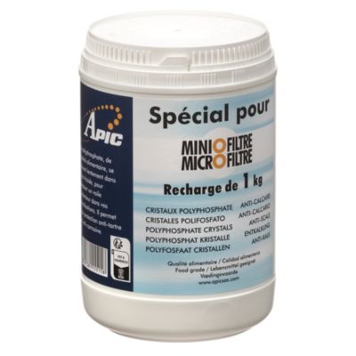 Cristaux polyphosphate petit calibre Apic 1kg