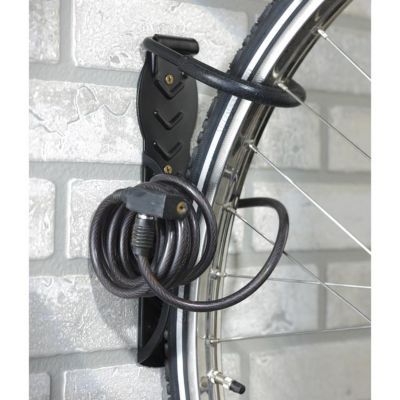 Crochet 1 vélo Mottez fixation murale charge maxi 25 kg