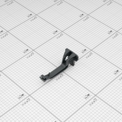Crochet de gouttière PVC pour Gouttière PVC Moulurée - Anthracite