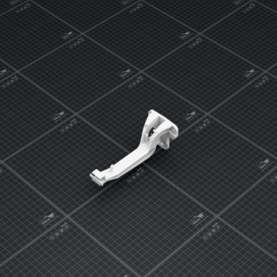 Crochet de gouttière PVC pour Gouttière PVC Moulurée - Blanc