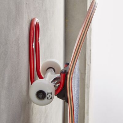 Crochet double multi-usages Mottez charge maxi 80 kg profondeur 70 mm