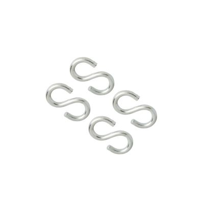 Crochet en S acier 45 mm Diall vendu par 4 pièces