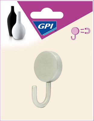 Crochet magnétique GPI métal inox Plastique