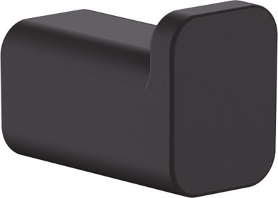 Crochet porte serviettes noir mat Addstoris Hansgrohe