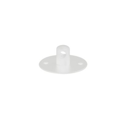 Crochet pour suspensions blanc Chacon l.4,5 x H.4,5 x P.2 cm