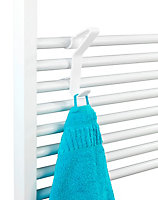 Crochet universel pour radiateur sèche-serviettes Wenko Flexi blanc