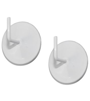 Crochets Adhésifs Métal - Lot de 2