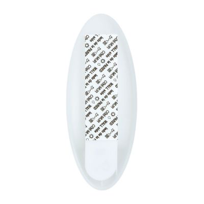 Crochets moyens pour salle de bains avec languettes résistantes à l'eau Command BATH18 transparent givré 2 crochets + 3 languettes