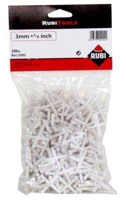 Croisillons pour joints 3 mm - lot de 200, Rubi