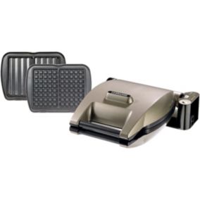 Croque-gaufre 2 plaques 1200w Lagrange 019422