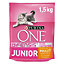 Croquettes pour chat junior One Junior poulet et céréales complétes 1,5kg