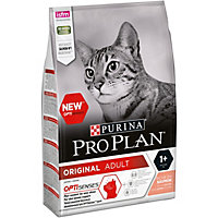 Croquettes pour chat Pro Plan Original Adult Optisenses riche en saumon 3kg